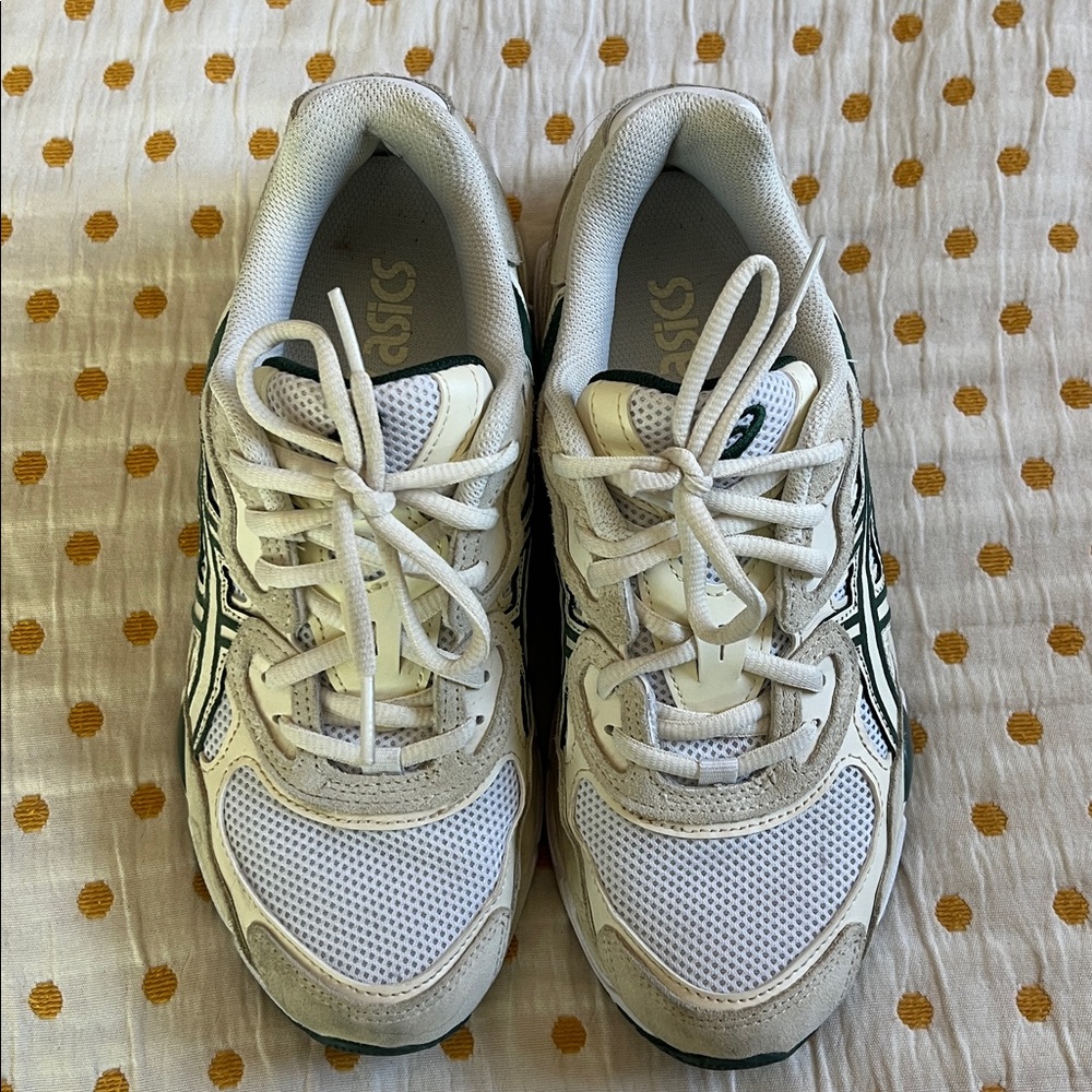ASICS Gel-NYC sneakers ivory forest night men’s 6 women’s 7.5 - Picture 4 of 8